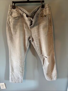 Old Navy Light Gray Denim Jeans